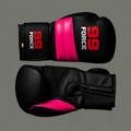99 Force Boxing Gloves – Black & Pink