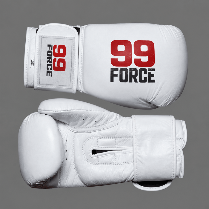99 Force Boxing Gloves – White
