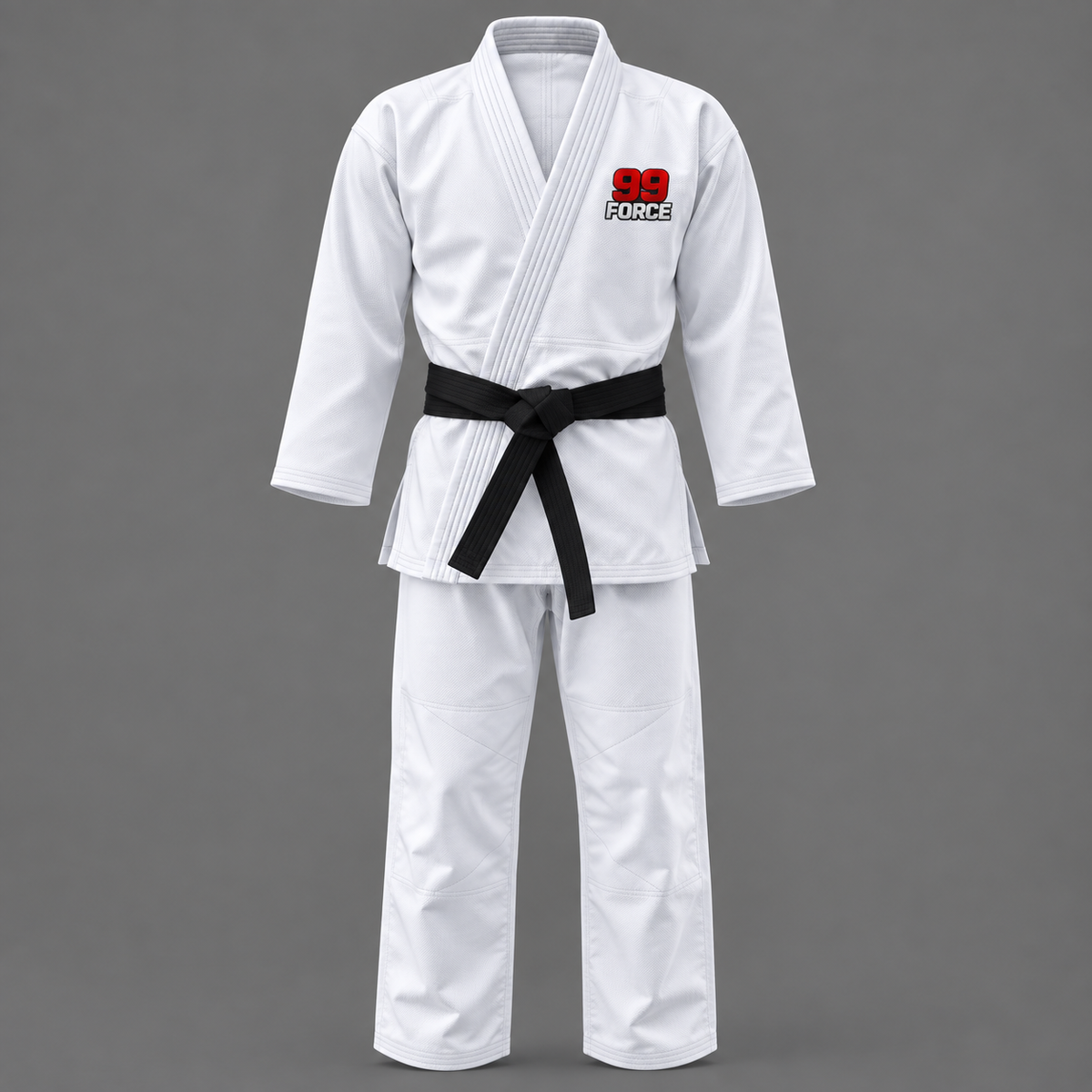 99Force Jiu Jistum Uniform-White