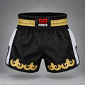 99Force Thai Shorts-Black&Yellow