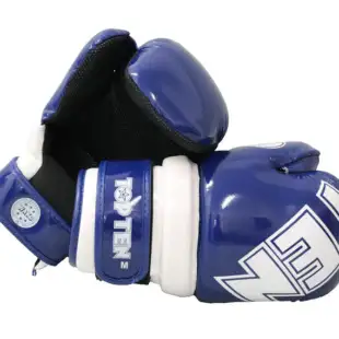 Top Ten Open-Hand Gloves, blue/white