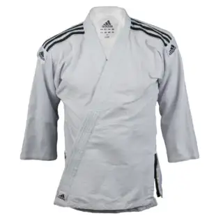 Judo Uniform - Adidas Judo - 'J350' - Hvid-Sort