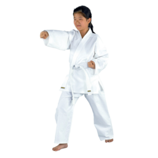 KWON RENSHU Begynder karate gi (logofri) - 7 oz - 100% Bomuld