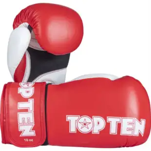 Top Ten XLP Kickboxing Gloves - Red 2268-4010