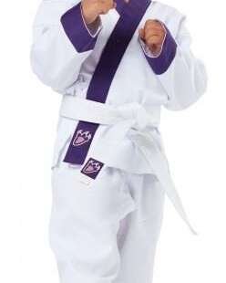 Børne gi / dobok Hvid/Blå